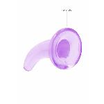 Фалоімітатор - Realrock Dildo 4,5" Purple - мініатюра 4