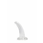 Фалоімітатор - Realrock Dildo 4,5" Transparent - мініатюра 2