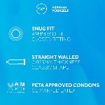 Презервативи - EXS Snug Fit, 48 шт. - мініатюра 3