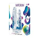 Подвійний фалоімітатор - Alive Imperium Clear - мініатюра 2