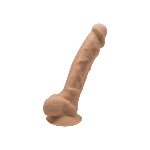 Фалоімітатор - SilexD Model 1 Dildo 7'' Caramel - мініатюра 2