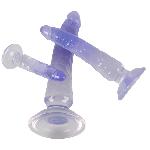 Набір анальних фалоімітаторів - Crystal Clear Anal Training Dildo Set - мініатюра 5