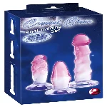 Набір анальних пробок - Crystal Clear Anal Training Set - мініатюра 1