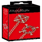 Затискачі для сосків - Bad Kitty Nipple Jewellery - мініатюра 1