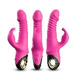 Вібратор - Thrusting Vibrator Zing Pink - мініатюра 5