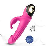 Вібратор - Thrusting Vibrator Zing Pink - мініатюра 9