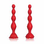 Анальний стимулятор - Rosestick Red, 9 Vibration Functions - мініатюра 7