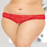 Жіночі стрінги - String 2467, red XL - мініатюра 1