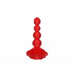 Анальний стимулятор - Rose Rotating Anal Beads - мініатюра 4