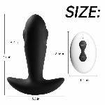 Анальна пробка - Dual Tapping Anal Plug - мініатюра 4