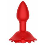 Анальна пробка - Rose Rotating Anal Plug - мініатюра 4