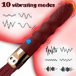 Вібратор-флогер- Virbating Flogger - мініатюра 5