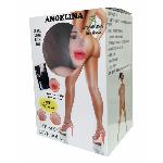 Надувна секс лялька з вібрацією - Angelina 3D - мініатюра 2
