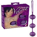 Вагінальні кульки - Velvet Balls Triple - мініатюра 1