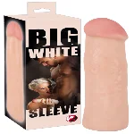 Насадка на член - Big White Sleeve - мініатюра 1