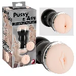 Мастурбатор вагіна і анус - Double Masturbator - мініатюра 1