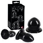 Анальні пробки - Anal Stretching Plug Kit - мініатюра 1
