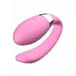 Вібратор для пар - V-Vibe Pink, USB, 7 Function, Remote Control - мініатюра 3