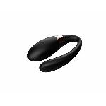 Вібратор для пар - V-Vibe Black, USB, 7 Function, Remote Control - мініатюра 2