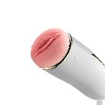 Мастурбатор - FoxShow Vibrating Vagina Masturbation Cup - мініатюра 2
