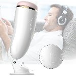 Мастурбатор - FoxShow Vibrating Vagina Masturbation Cup - мініатюра 5