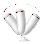 Мастурбатор - FoxShow Vibrating Vagina Masturbation Cup - мініатюра 7