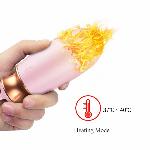 Віброяйце - Vibrating Silicone Love Egg Pink, USB, 10 Function, Heating, Voice Control - мініатюра 6