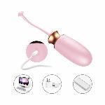 Віброяйце - Vibrating Silicone Love Egg Pink, USB, 10 Function, Heating, Voice Control - мініатюра 8