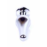 Анальна пробка - Jewellery Silver Long Plug Pink - мініатюра 5