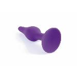 Анальна пробка - Silicone Purple Plug S - мініатюра 2