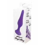 Анальна пробка - Silicone Purple Plug S - мініатюра 8