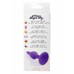 Анальна пробка - Silicone Purple Plug S - мініатюра 12