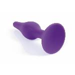 Анальна пробка - Silicone Purple Plug L - мініатюра 2