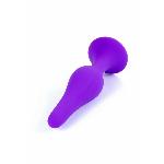 Анальна пробка - Silicone Purple Plug L - мініатюра 3