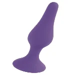 Анальна пробка - Silicone Purple Plug XL - мініатюра 1