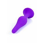 Анальна пробка - Silicone Purple Plug XL - мініатюра 3