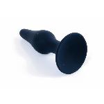 Анальна пробка - Silicone Black Plug M - мініатюра 2
