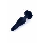 Анальна пробка - Silicone Black Plug M - мініатюра 3