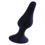 Анальна пробка - Silicone Black Plug XL - мініатюра 1