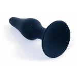 Анальна пробка - Silicone Black Plug XL - мініатюра 2