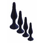 Анальна пробка - Silicone Black Plug XL - мініатюра 4