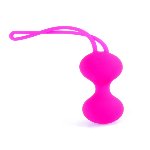 Набір вагінальних кульок - Silicone Kegal Balls Set Pink - мініатюра 6