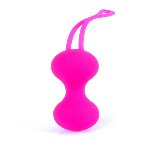 Набір вагінальних кульок - Silicone Kegal Balls Set Pink - мініатюра 7