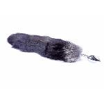 Анальна пробка - Fox Tail Black 2XL - мініатюра 2