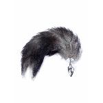 Анальна пробка - Fox Tail Black 2XL - мініатюра 3