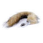 Анальна пробка - Fox Tail Brown XL - мініатюра 4