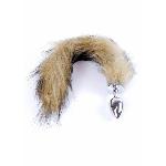Анальна пробка - Fox Tail Brown XL - мініатюра 5