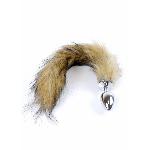 Анальна пробка - Fox Tail Brown XL - мініатюра 6