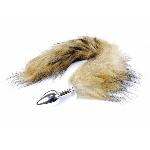 Анальна пробка - Fox Tail Brown XL - мініатюра 7