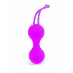 Набір вагінальних кульок - Silicone Kegal Balls Set Purple - мініатюра 7